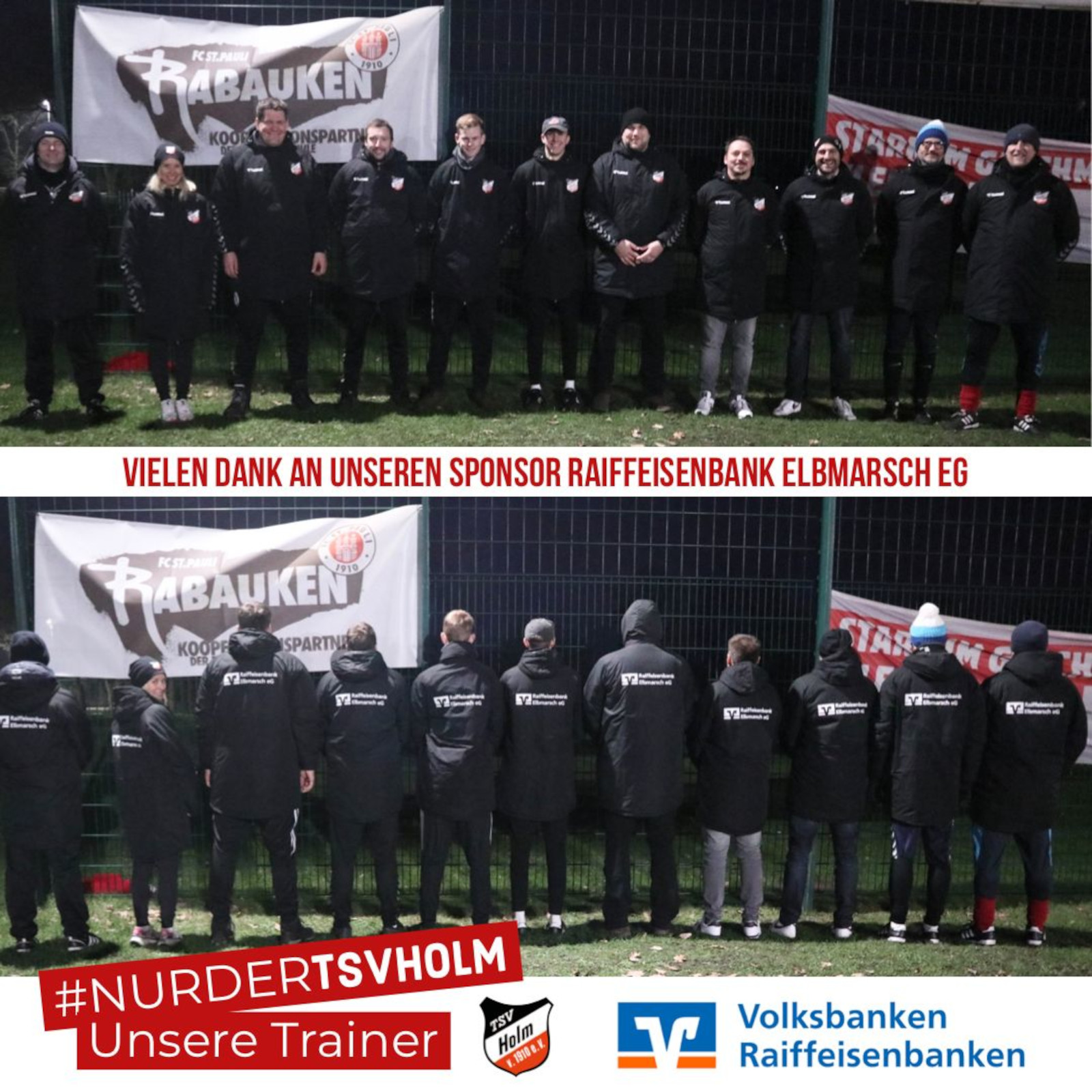Danke an die Raiffeisenbank Elbmarsch
