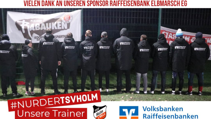 Danke an die Raiffeisenbank Elbmarsch