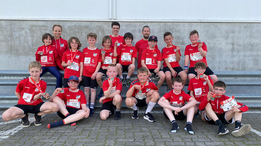 D-Jugend des TSV-Holm beim Zehntel in Hamburg